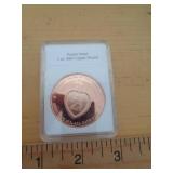 1 OZ COPPER ROUND - PURPLE HEART 1 OZ COPPER ROUND - PURPLE HEART