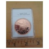 1 OZ COPPER ROUND - SEATED LIBERTY 1 OZ COPPER ROUND - SEATED LIBERTY
