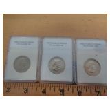 1980 PDS SET BU SUSAN B DOLLARS (3 COINS) 1980 PDS SET BU SUSAN B DOLLARS (3 COINS)