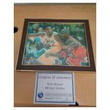 8X10 W CERT - KOBE BRYANT & MICHAEL JORDAN 8X10 W CERT - KOBE BRYANT & MICHAEL JORDAN