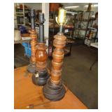 3 - WOOD BASE LAMPS 3 - WOOD BASE LAMPS