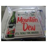 13 X 13 METAL SIGN MOUNTAIN DEW 13 X 13 METAL SIGN MOUNTAIN DEW
