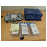 LOT OF COIN COLLECTING ITEMS LOT OF COIN COLLECTING ITEMS