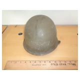 M1 STEEL HELMET W SWIVEL BALES & CHIN STRAP 1952 M1 STEEL HELMET W SWIVEL BALES & CHIN STRAP 1952