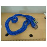 LEASH W COLLAR - BLUE LEASH W COLLAR - BLUE