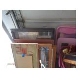 LOT OF PRINTS & FRAMES LOT OF PRINTS & FRAMES