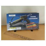 50LB DRAW PISTOL CROSSBOW W 4 BOLTS 50LB DRAW PISTOL CROSSBOW W 4 BOLTS
