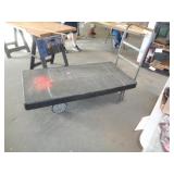 ROLLING CART APPROX 3' X 5' ROLLING CART APPROX 3' X 5'