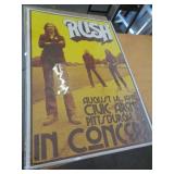 POSTER APPROX 3' X 2' RUSH POSTER APPROX 3' X 2' RUSH