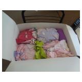 BOX OF AMERICAN GIRL DOLL CLOTHES BOX OF AMERICAN GIRL DOLL CLOTHES