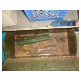 METAL TOOL BOX W TOOLS / SP