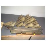 VINTAGE CUTTY SARK PLASTIC MODEL SHIP / OF