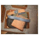 LOT OF LEATHER TOOL BELTS / SP