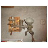 2 - GRINDERS & A FRUIT PRESS 1879 / SP