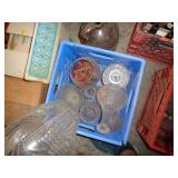LOT OF CRYSTAL GLASSWARE / SP