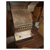 ANTIQUE NATIONAL CASH REGISTER  / NO KEY / SP