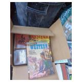 LOT OF BOOKS WESTERN STUFF TOO / G2