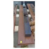 VINTAGE TOOLS MOUNTED ON WOOD  FOR DISPLAY / GH