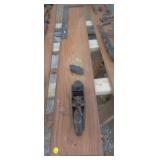 VINTAGE TOOLS MOUNTED ON WOOD  FOR DISPLAY / GH