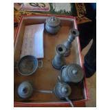 VINTAGE POT METAL MINI KITCHEN SET / FR