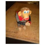 VINTAGE BATTERY TOY MONKEY