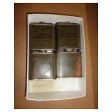 OLD MILITARY OIL CANS