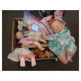 LOT OF VINTAGE DOLLS / FRC