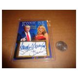 CARD - SEE DESCR. - TRUMP & DANIELS