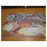 18X27 THIN RUBBER MAT / BREAKFAST SCENE