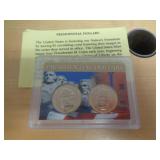 2 - PRESIDENT TAYLOR $1 COINS