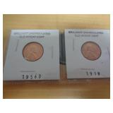 2 - BU WHEAT CENTS