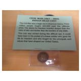 1863 CIVIL WAR ERA INDIAN HEAD CENT