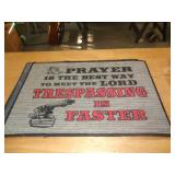18X27 RUG MAT -   TRESPASS