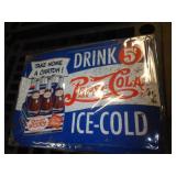 12X17 METAL SIGN -    PEPSI
