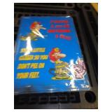 12X17 METAL SIGN -    FIREMEN