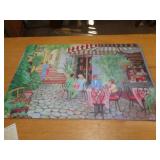 18X27 THIN RUBBER MAT / CAFE
