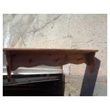 WOOD WALL SHELF / W