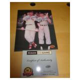 8X10 W CERT - WILLIAMS & MANTLE