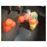 3 - BAGS OF HALLOWEEN PUMPKINS