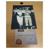 8X10 W CERT - WILLIAMS & MANTLE