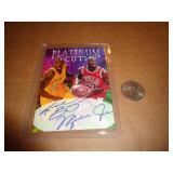 SPORTS CARD - SEE DESCR. - KOBE & JORDAN