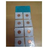 8 - UNCIRCULATED MINT MEDALLIONS