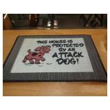 18X27 RUG MAT -   ATTACK DOG