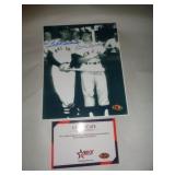 8X10 W CERT - WILLIAMS & MANTLE