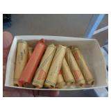 10 ROLLS OF WHEAT PENNIES