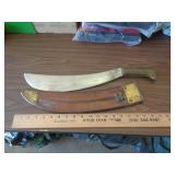 VINTAGE HEAVY ASIAN SWORD
