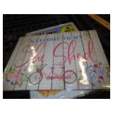 12X17 METAL SIGN -    SHE SHED