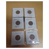 6 - WHEAT CENTS