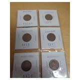 6 - WHEAT CENTS