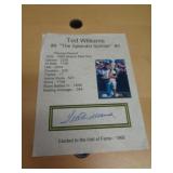 8X10 ( NO CERT ) - WILLIAMS "STATS"